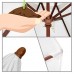 California Umbrella Grove Series Patio Market Umbrella in Pacifica with Wood Pole Hardwood Ribs Push Lift   567155833